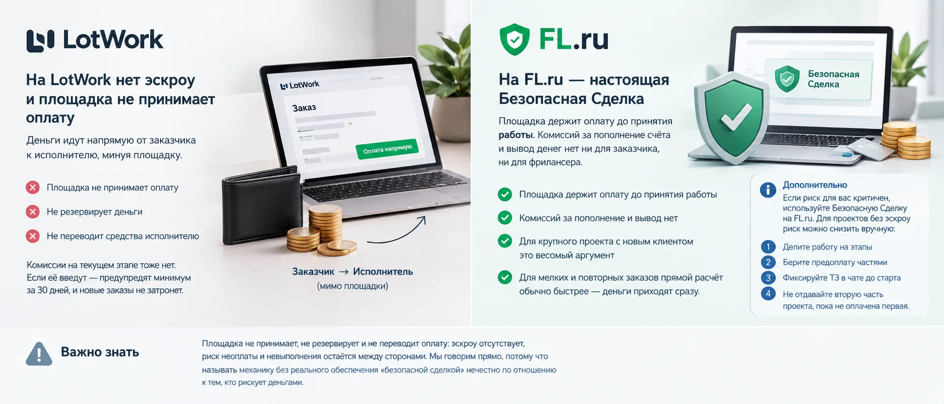 Что происходит с деньгами: почему мы прямо говорим, что эскроу нет