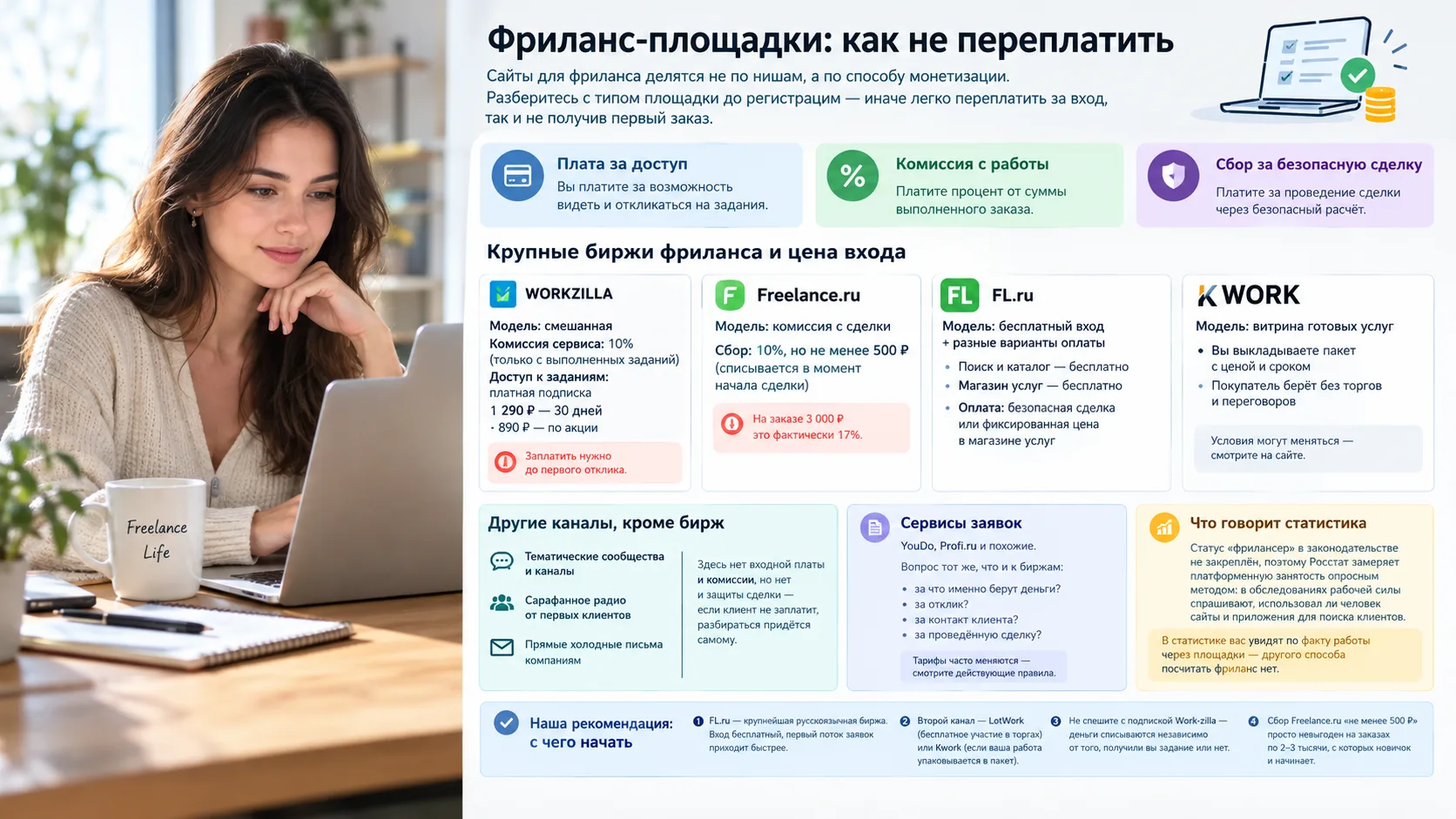 Где искать заказы: сайты для фриланса и чем они отличаются