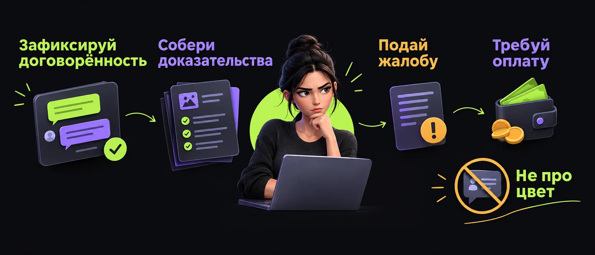 Что делать, если заказчик не платит или требует бесконечные правки