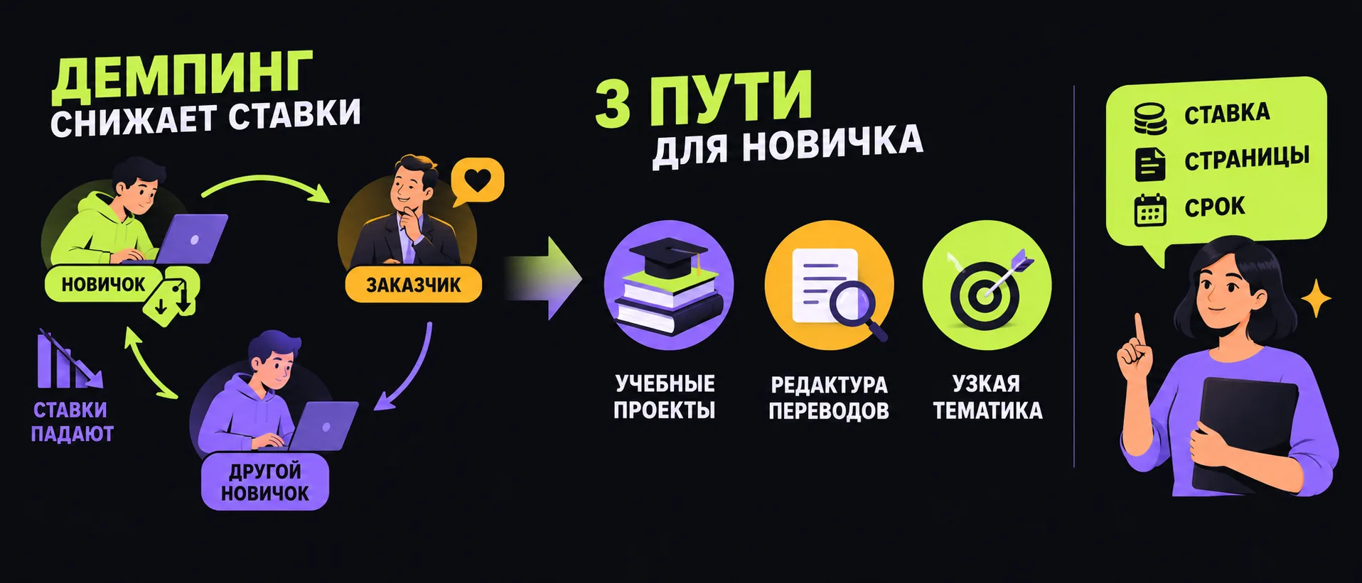 Почему ставки давит демпинг и что с этим делать новичку