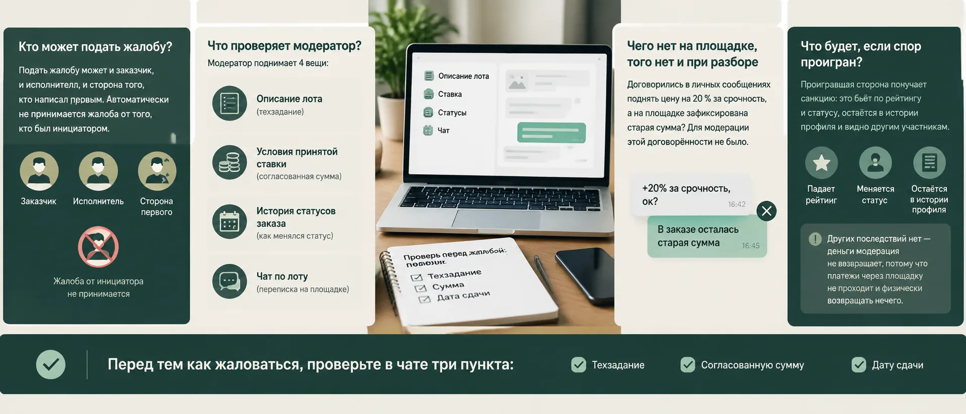 Что делать при споре с заказчиком