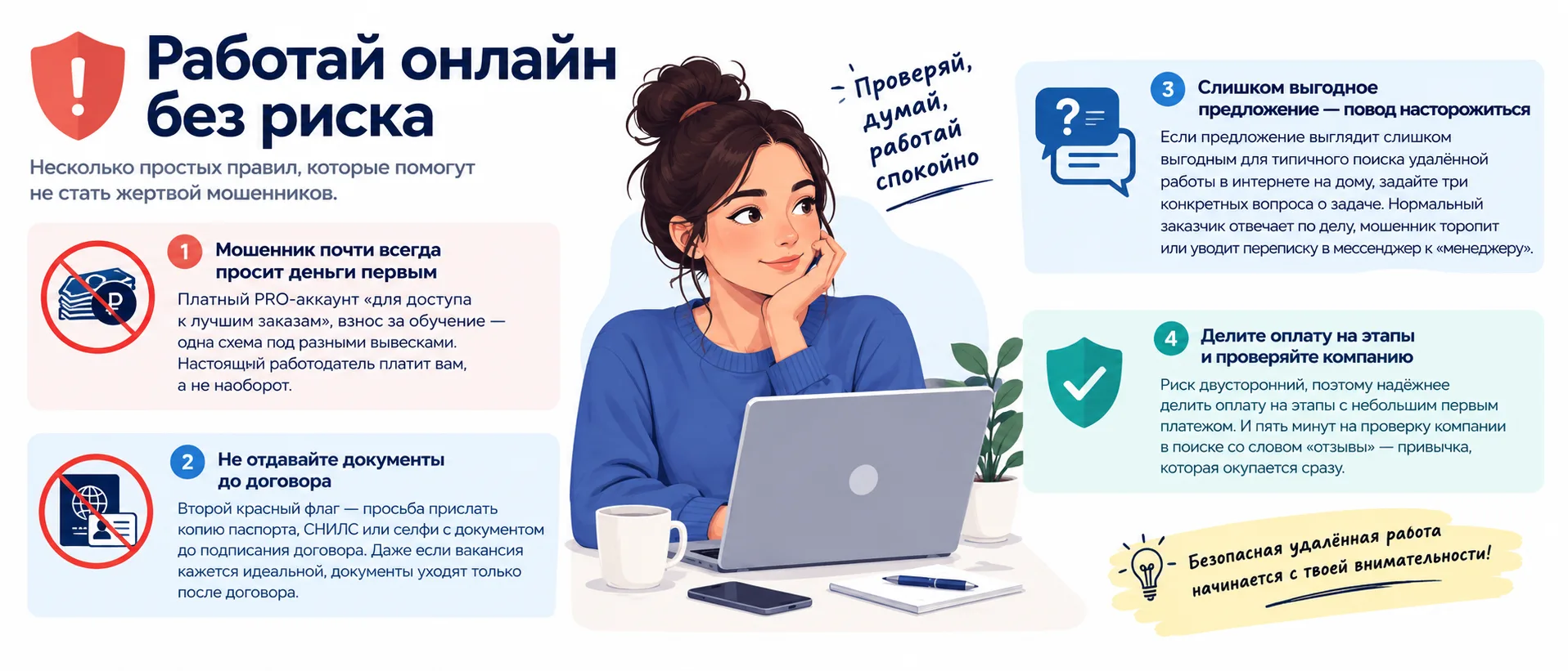 Как отличить мошенника от нормального работодателя